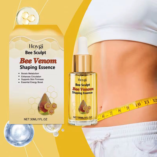 Bee Sculpt Bee Venom Boost Metabolism Lift Tightens Skin Weight Loss Serum Oil.