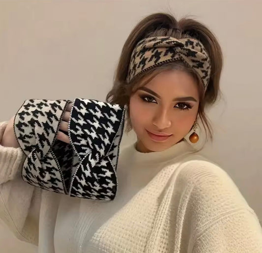 5PCS SET Kinited Thousand Bird Fashion Women's Headbands.