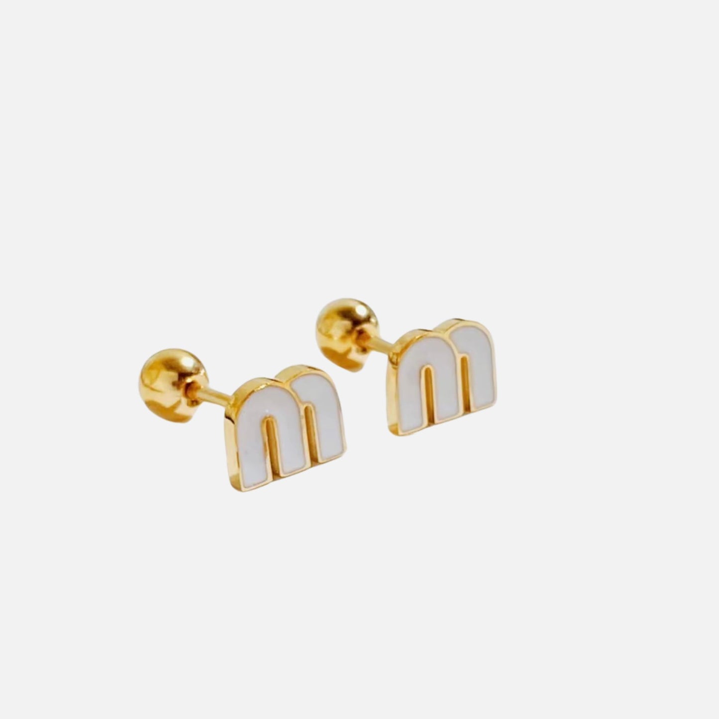 Luxury 14K Gold Earrings for Women – Durable Fine Jewelry Statement Studs, Elegant Gift Accessory And Suitable For Gentle Skin Jewelry