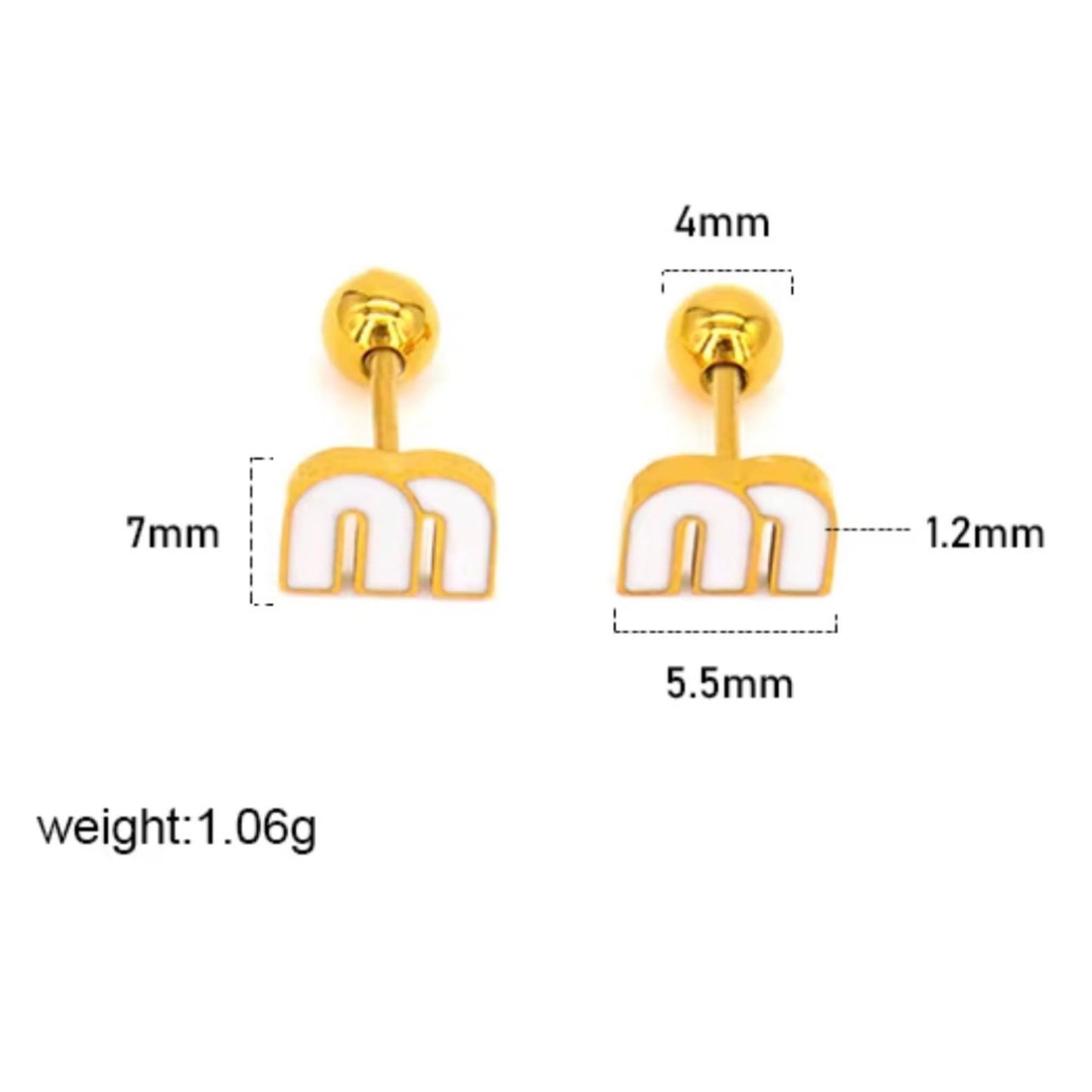 Luxury 14K Gold Earrings for Women – Durable Fine Jewelry Statement Studs, Elegant Gift Accessory And Suitable For Gentle Skin Jewelry
