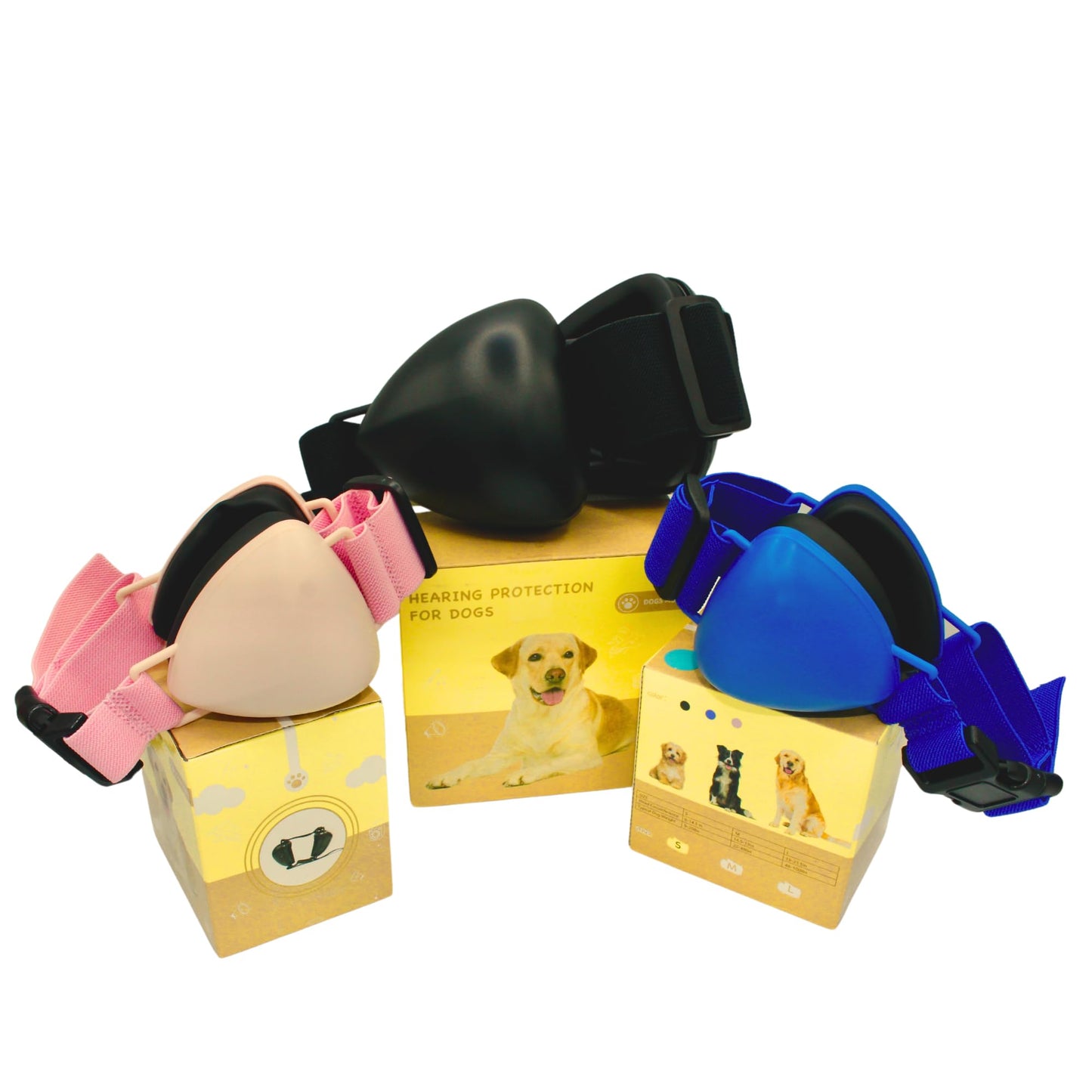 Dog Earmuffs Hearing Protector And Hearing Protection For Noise And Cold Protection With Gel Pads and Durable ABS