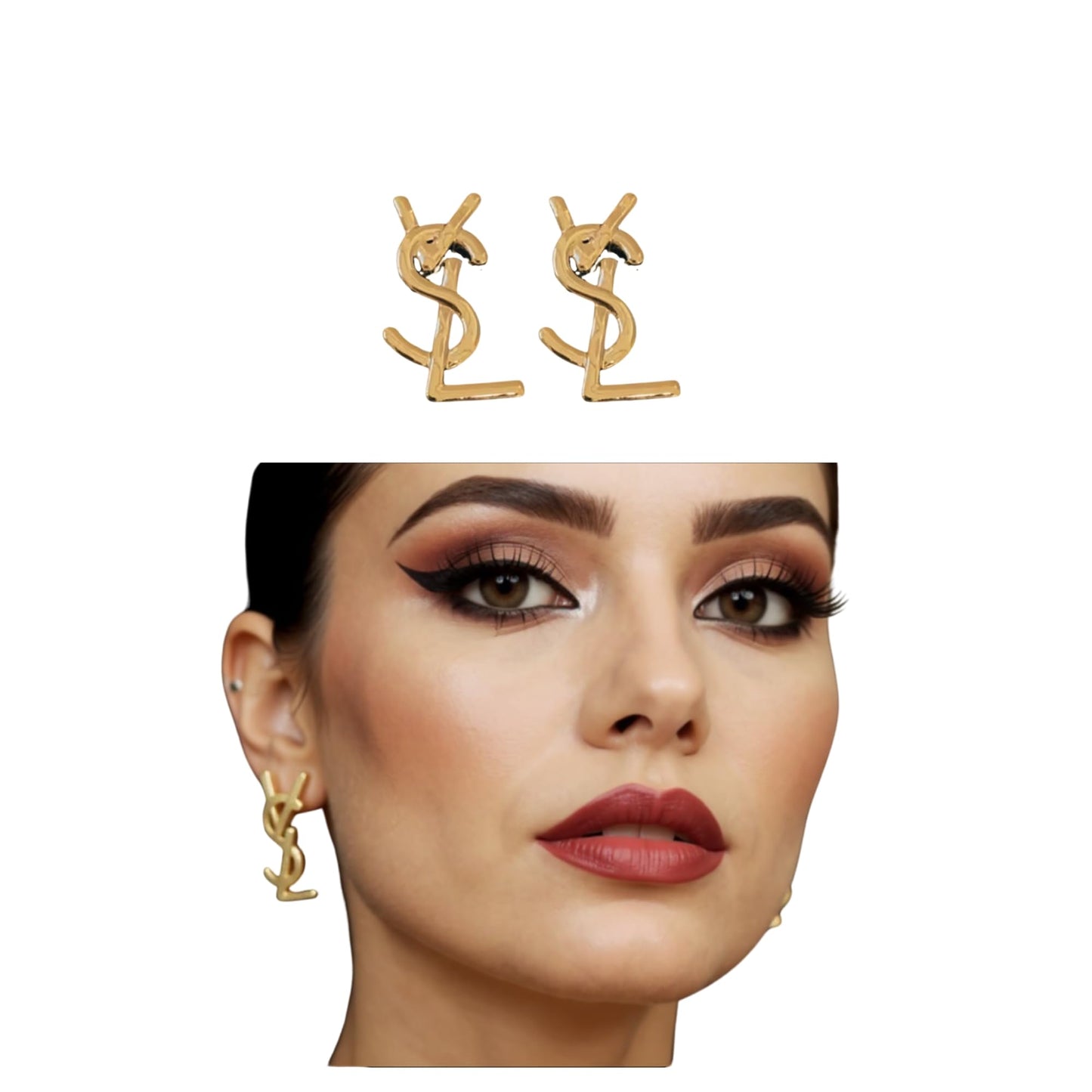 Luxury 14K Gold Earrings for Women – Durable Fine Jewelry Statement Studs, Elegant Gift Accessory And Suitable For Gentle Skin Jewelry