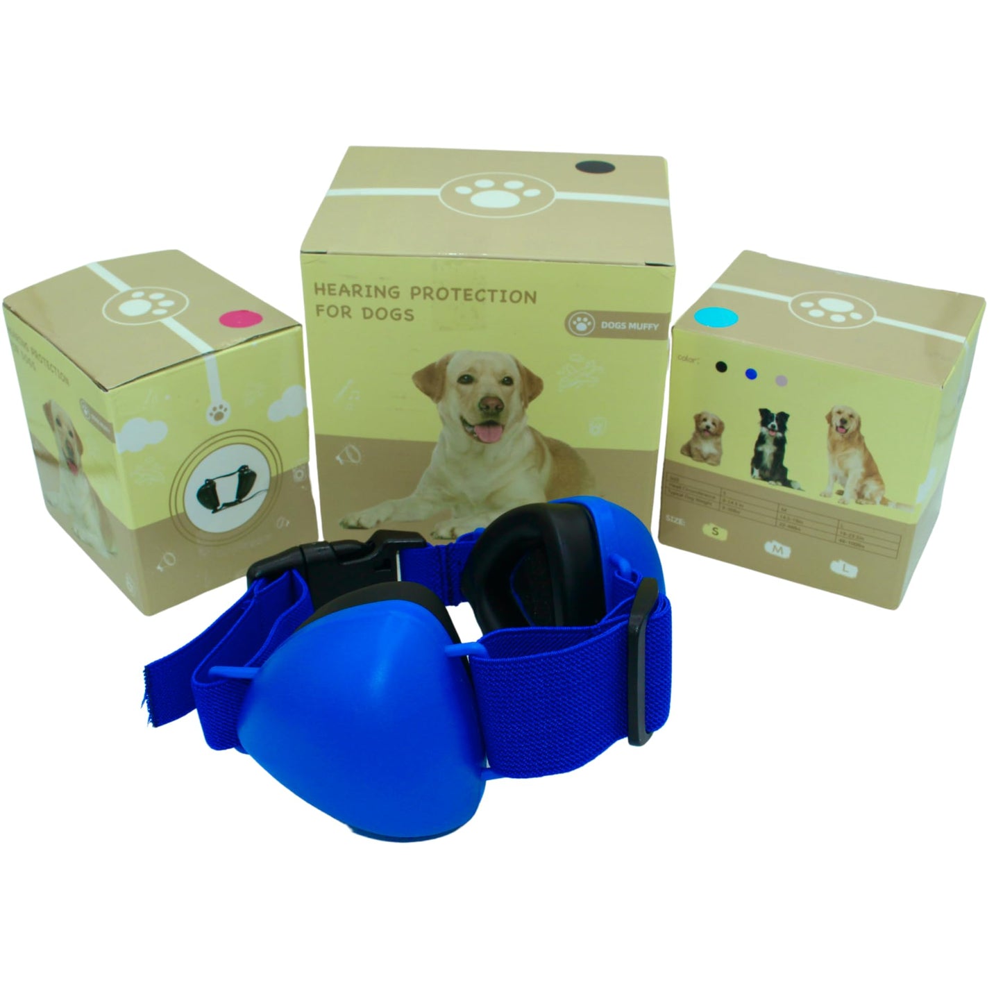 Dog Earmuffs Hearing Protector And Hearing Protection For Noise And Cold Protection With Gel Pads and Durable ABS