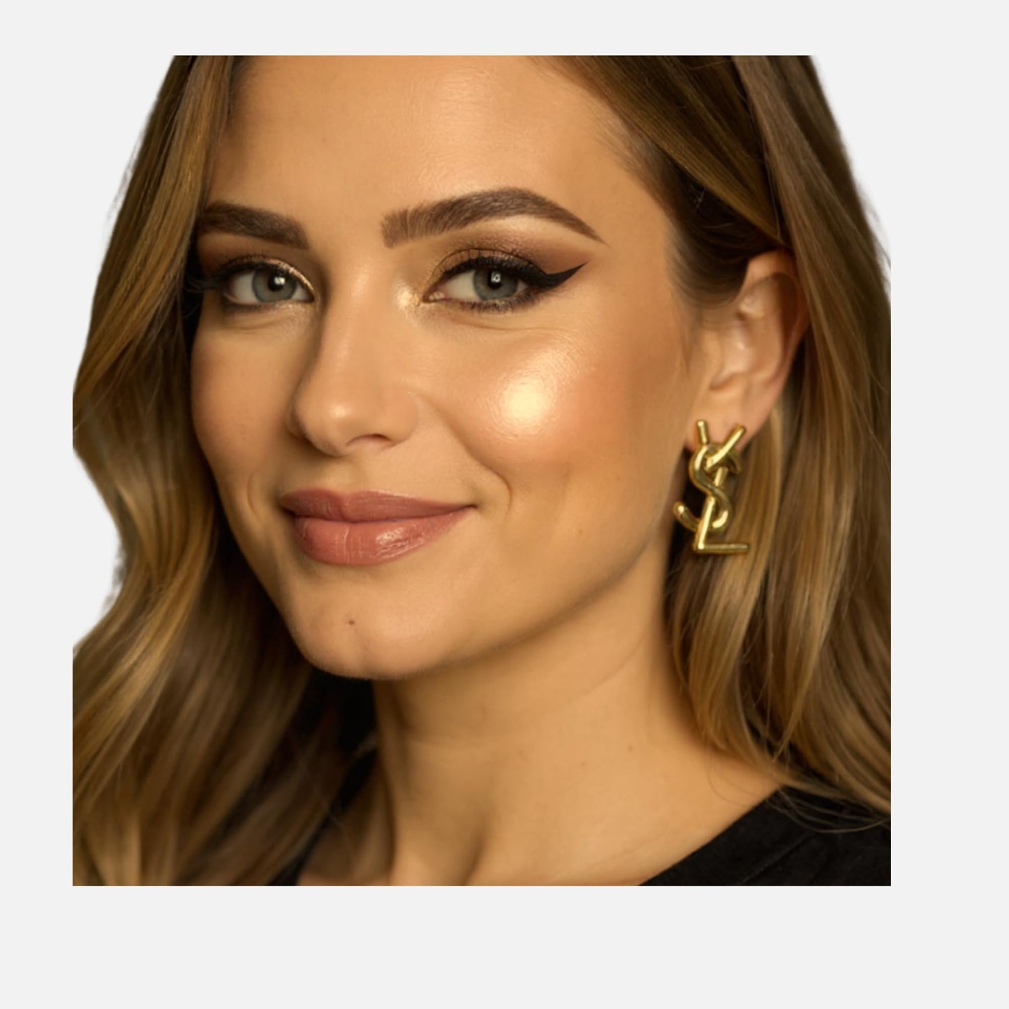 Luxury 14K Gold Earrings for Women – Durable Fine Jewelry Statement Studs, Elegant Gift Accessory And Suitable For Gentle Skin Jewelry