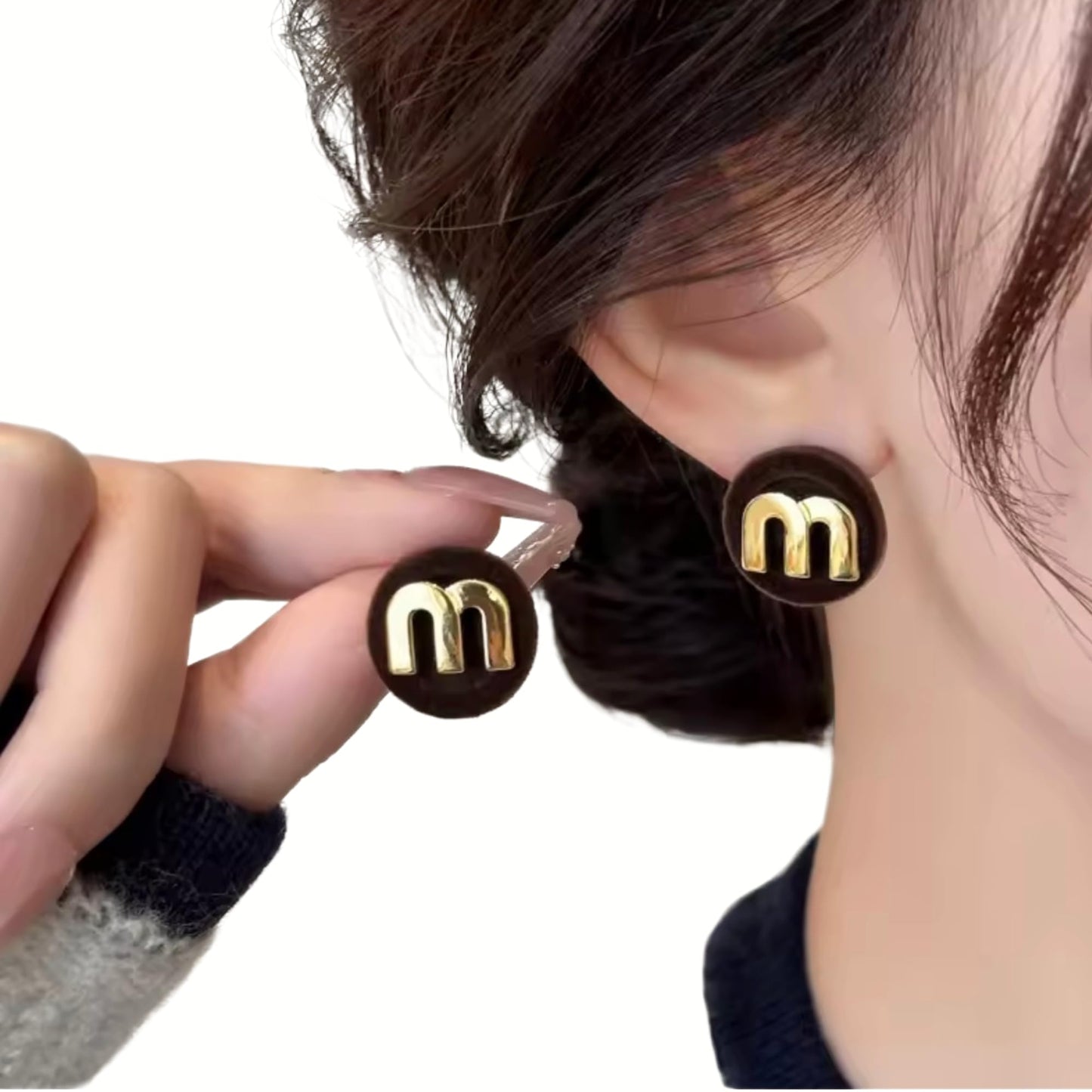 Luxury 14K Gold Earrings for Women – Durable Fine Jewelry Statement Studs, Elegant Gift Accessory And Suitable For Gentle Skin Jewelry