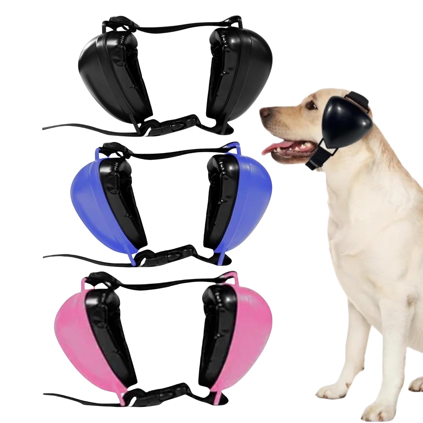 Dog Earmuffs Hearing Protector And Hearing Protection For Noise And Cold Protection With Gel Pads and Durable ABS