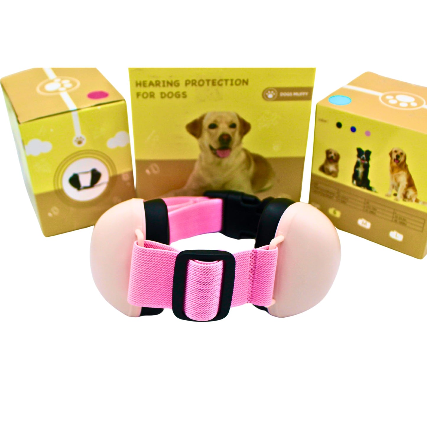 Dog Earmuffs Hearing Protector And Hearing Protection For Noise And Cold Protection With Gel Pads and Durable ABS